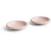HAY Schüssel Barro Pink Ø20 x H4 (Set von 2)