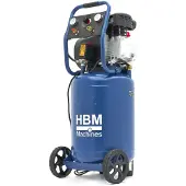 HBM direkt angetriebener vertikaler Kolbenkompressor, 75 Liter