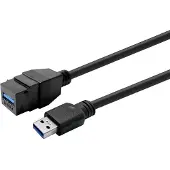 VivoLink USB 3.0 Adapter PROKEY zum Verbinden von Geräten mit USB A-Buchse und USB A-Stecker