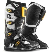 Gaerne SG-12 Schwarz Weiß Gold Motocross Stiefel Größe 48
