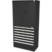 HBM Profi Kombischrank schwarz