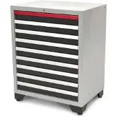 HBM 9 Schubladen Deluxe Profi-Werkzeugschrank für Werkstattausrüstung