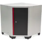HBM Deluxe Eckregal mit Tür für Werkstattausrüstung