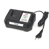 HBM Akku-Ladegerät für 20V- 4.0Ah Heckenscheren- und Rasentrimmer-Set