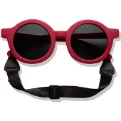 BabyMocs Signature Soft Biegbare Sonnenbrille Breakproof, Rot, 1,5-8 Jahre