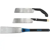 HBM 3-teiliges Set japanischer Zugsägen 250 mm