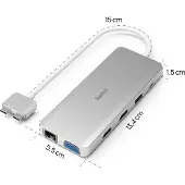 Hama USB-C-Hub Connect2Mac, 12 Ports