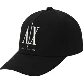 Armani Exchange für Herren. XM000811AF13343UC001 Baseballkappe schwarz (OSFA), Lässig, Baumwolle