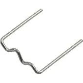 Ks Tools Reparaturklammer U-Form, legierter Stahl, Ø 0,8 mm, 50 Stück ( 150.1063 )