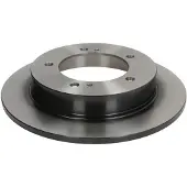TRW Bremsscheibe DF7839 vorne, voll, 1 Stück