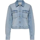 ONLY Jeansjacke in Light Blue Denim | Gr.: XL