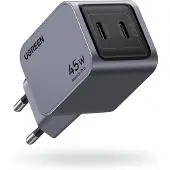 UGREEN Nexode Pro 45w Dual Usb-C Gan Fast Charger - Black