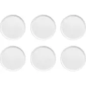Medard de Noblat Yaka Weiß - Set mit 6 Speisetellern