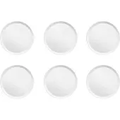 Medard de Noblat Yaka Weiß - Set mit 6 Desserttellern