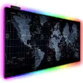 EStore Gaming-Mauspad mit Lichtschlaufe – Karte