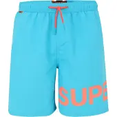 Superdry für Herren. M3010244A Blauer grafischer Badeanzug (XXL), Strandbekleidung, Recyceltes Polyester, Nachhaltig