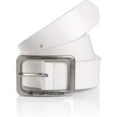 Tom Tailor Ledergürtel "TTEVE" 4 cm breiter Damen Ledergürtel, kalssiches Must-Have