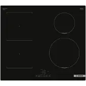 Bosch Serie 4 PWP611BB5E, Schwarz, Integriert, 60 cm, Zonen-Induktionskochfeld, Glaskeramik, 4 Zone(n)