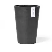 Ecopot's Blumentopf "Pisa 17,5 Dunkelgrau", für den Innenbereich