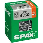 Spax DIY Universal Senkkopf T-STAR plus TGW WIROX A9J 4x50 L 100 St.