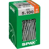 Spax Universalschrauben 5.0 x 100 mm TX 20 Senkkopf - 100 Stk. GLO763031774