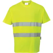 Portwest Warnschutz T-Shirt S172" Cotton ComfortTM - Gelb XXL"