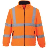 Portwest Warnschutz Fleecejacke F300" - Orange L"