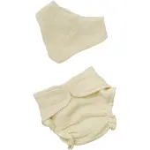 Heless Puppen-Baby-Set aus Bio-Baumwolle, 35–45 cm