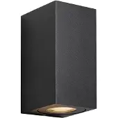Nordlux Canto Maxi Kubi 2 Wandleuchte Seaside Black - , Canto Maxi Kubi 2, dimmbar, Schwarz, Metall, Modern