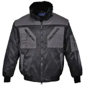 Portwest Pilotenjacke PJ20" - Schwarz/Grau 5XL"