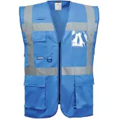 Portwest Iona Warnweste F476 Hellblau M