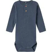 Name it Body l/ä - Noos - Rib - NbmKab - Bering Sea/Melange - - 62 - Body L/Ä
