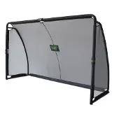 Exit Finta Stahl-Fußballtor 300x200cm, Fußballtor, für Kinder, Garten, Schwarz