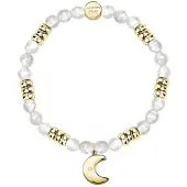 La Petite Story Natural Stone Agata Moon Armband