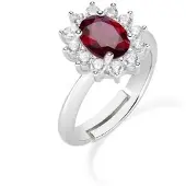 Amen Eleganter Damenring 18K Gold Amen ANLDGBBR3