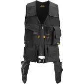 Snickers Workwear Snickers AllroundWork Werkzeugweste - Schwarz/Schwarz 103 L
