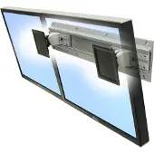 Ergotron Neo-Flex - Befestigungskit (2 Drehgelenke, Wandschiene 26", 2 Rack-Montagehalterungen) - schmal - für 2 LCD-Displays - Grau, Schwarz - Bildschirmgröße: bis zu 61 cm (bis zu 24 Zoll)