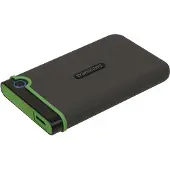 Transcend StoreJet 25M3, 2 TB, 2.5", 3.2 Gen 1 (3.1 Gen 1), 5400 RPM, Grau