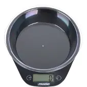 Mesko Kitchen scale Adler Kitchen scale with a bowl Adler MS 3164 (black color)