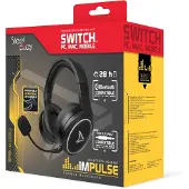 Steelplay Impulse, Verkabelt & Kabellos, 20 - 20000 Hz, Gaming, 305 g, Kopfhörer, Schwarz