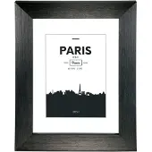 Ginza.se Paris, Glas, Kunststoff, Schwarz, Einzelbilderrahmen, 200 x 280 cm, 300 mm, 400 mm
