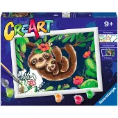 Ravensburger CreArt Malset - Sweet Sloths - - One Size - Kreatives Spielset