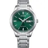 Citizen NY4058-79XE Herrenuhr Automatik Stahl/Grün