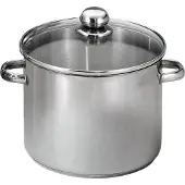 Baumalu Traiteur PLUS Couvercle 19L Kochtopf inkl. Deckel, Edelstahl, 32 cm Durchmesser, Induktionsherd-geeignet
