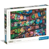 Clementoni Puzzle 1000 HQ Thailändischer schwimmender Markt
