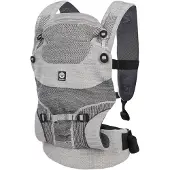 Dooky Terra Nova Stretch-Strick-Babytrage Grau