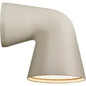 Nordlux Front Single Außenwandleuchte Sanded - , Beige, für Terrasse, Aluminium