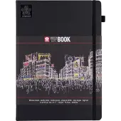 Bruynzeel Sketch/notebook black paper | 21 x 29.7 cm, 140 g, 80 pages