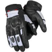 Dane Samso Schwarz Grau Handschuhe Größe S