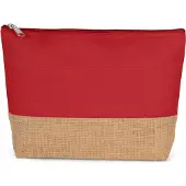 Kimood Clutch aus Baumwoll-Leinen und Jute